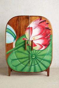 mobile mid-century per stile tropical